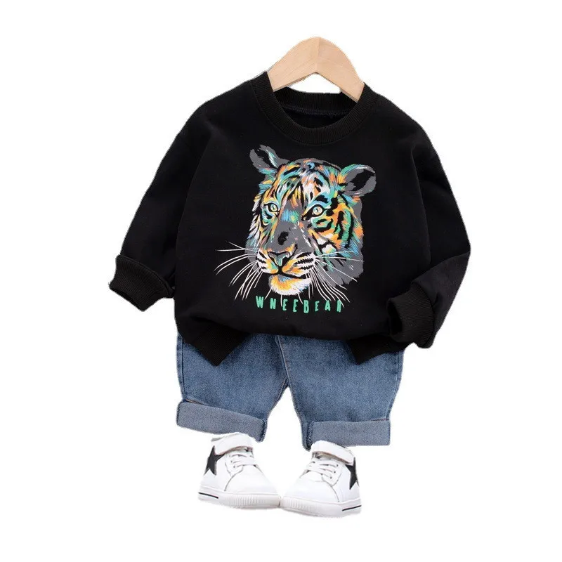 

New Spring Autumn Baby Boys Girls Clothes Suit Fashion Children T-Shirt Pants 2Pcs/Sets Toddler Casual Clothing Kids Tracksuits