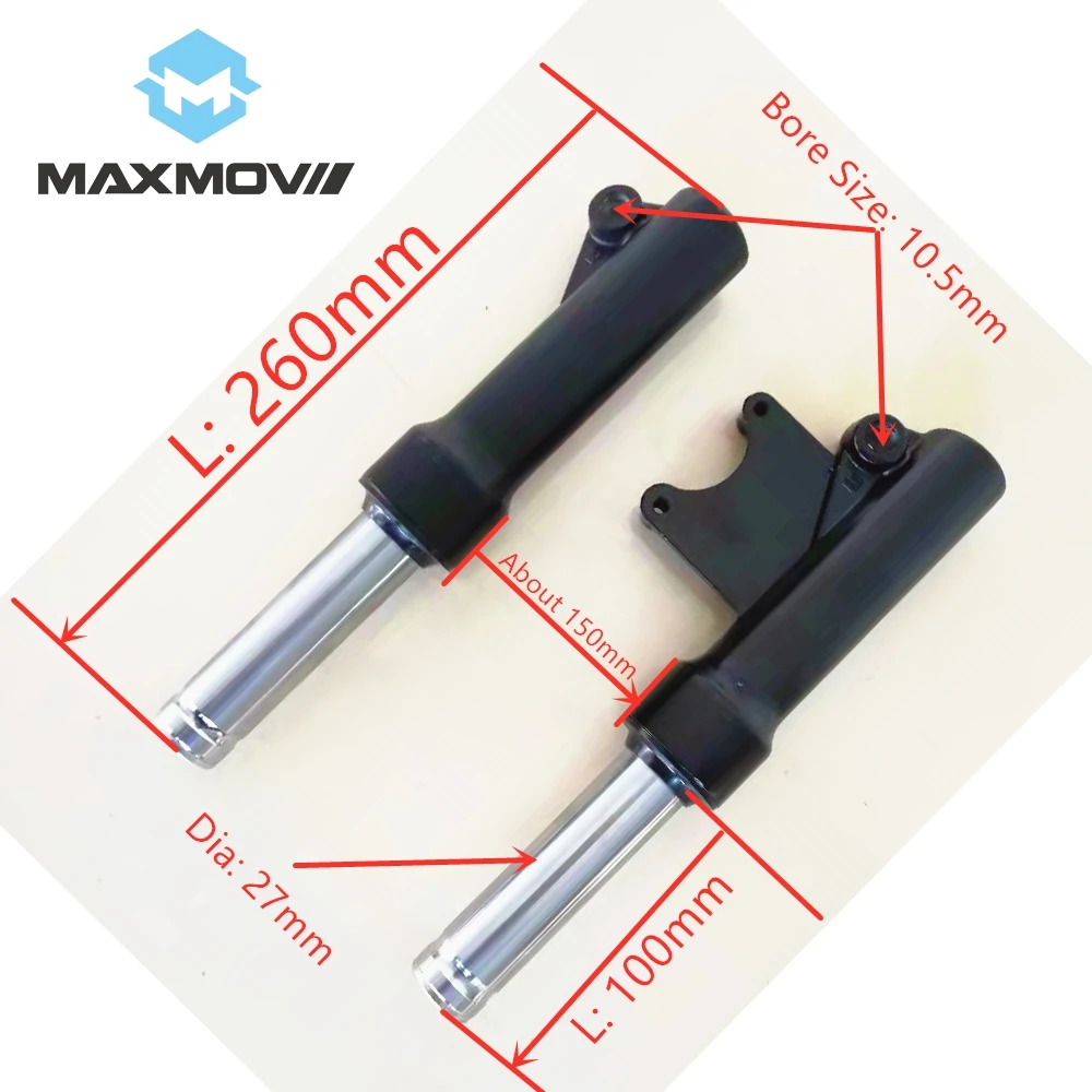 E-Scooter Accessories 27mm Oil Shock Absorption for Electric Scooter Front Fork