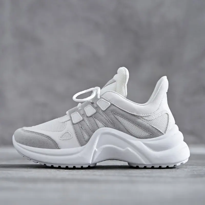 Модная женская обувь Кожаные модные повседневные туфли на плоской подошве без