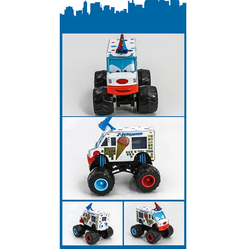 

Disney Pixar Cars 2 3 Lightning Mcqueen Jackson Storm New Style Metal Truck 1:55 Diecast Car Toys New Year Christmas Gifts Boys
