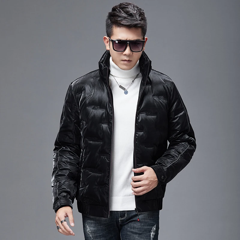 

Одежда с хлопковой подкладкой Мужская Корейская версия новейшей модной приталенной одежды с воротником осень-зима 2021 утепленная одежда b