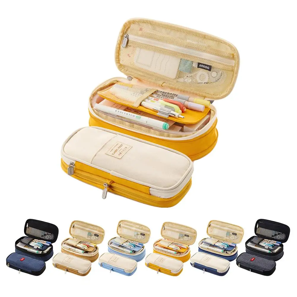 Чехол для карандашей школьный чехол школьной ручки вместительные сумки ручек