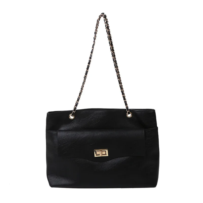 

Fall/winter large capacity new tide net red Joker shoulder bag fashion simple chain messenger bag