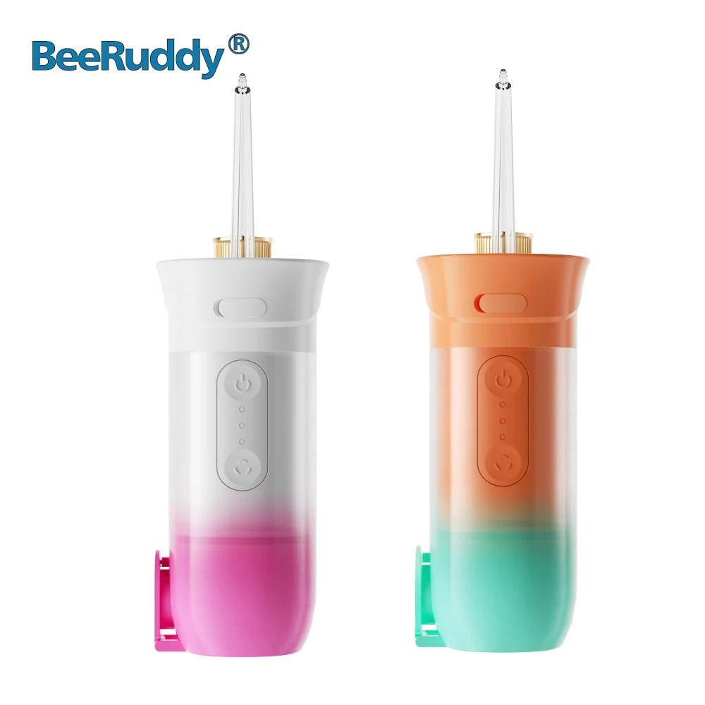 

Ирригатор для полости рта BeeRuddy, аккумуляторный, USB, емкость 200 мл