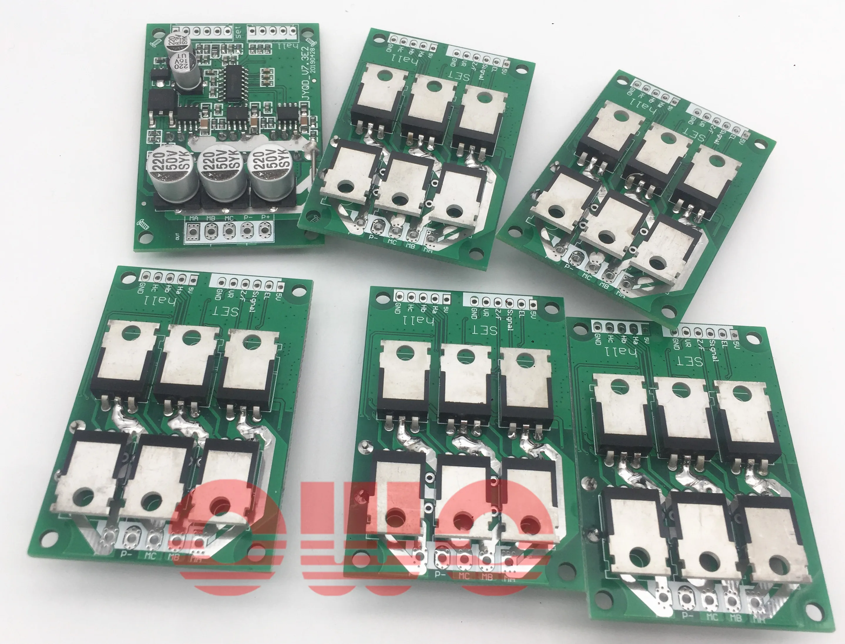 6 шт. 12 36VDC оригинальный JUYI Tech JYQD V7.3E2 bldc мотор Драйвер доска для датчика Холла