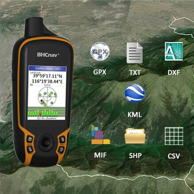 

World Base Map NAVA F Series Best Handheld GPS Receiver