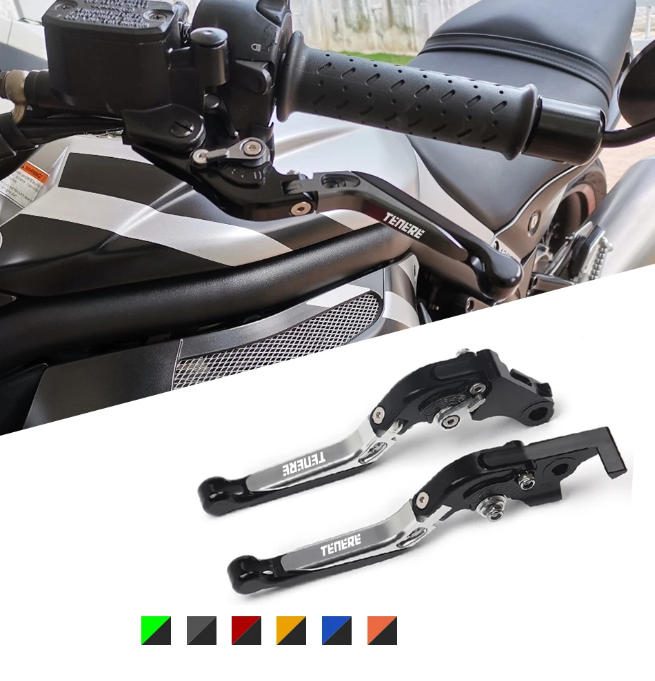 

Для Yamaha XT660Z XT 660 Z 660 Tenere 2008-2015 2014 2013 2012 CNC складной выдвижной/147 короткий тормозной рычаг сцепления 24 цвета