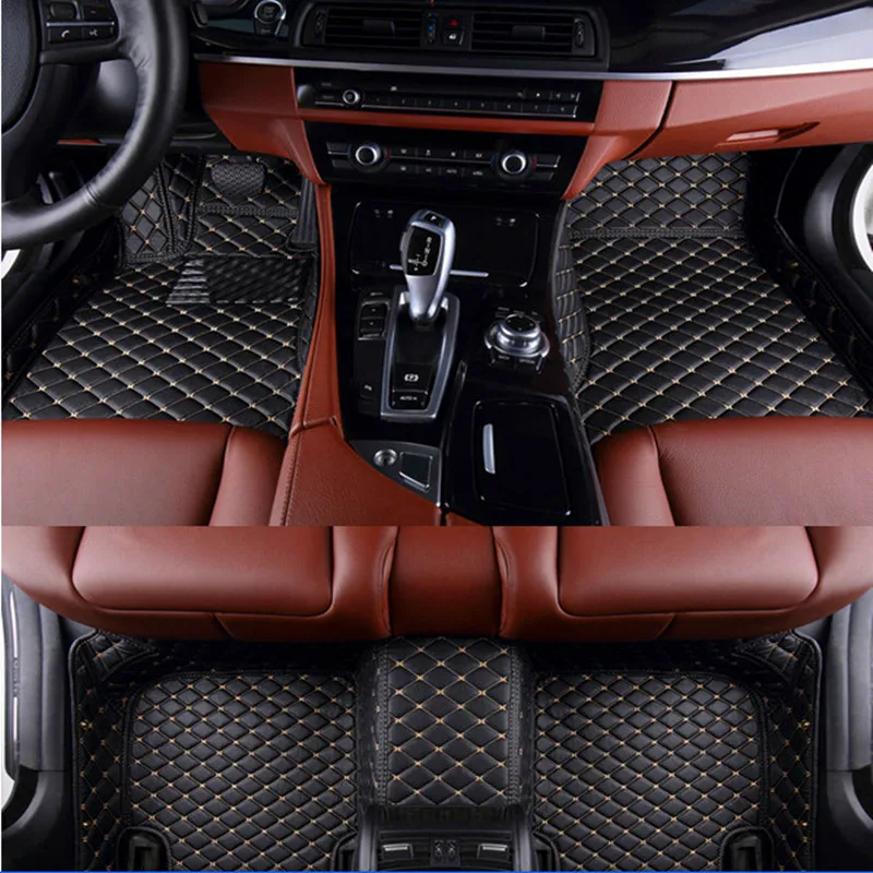 

Good quality! Custom special car floor mats for Mitsubishi Strada 2014-2005 waterproof car carpets for Strada 2007,Free shipping