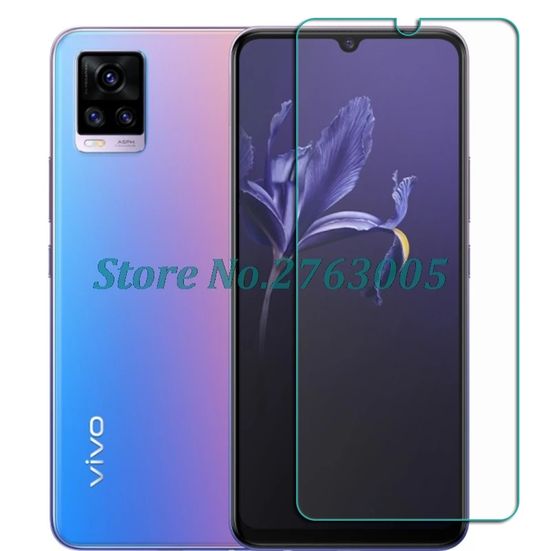 Закаленное стекло для Vivo V20 6,44 дюйма VivoV20 V2025, V2024, защитная пленка, Высококачественная защита экрана, чехол для телефона