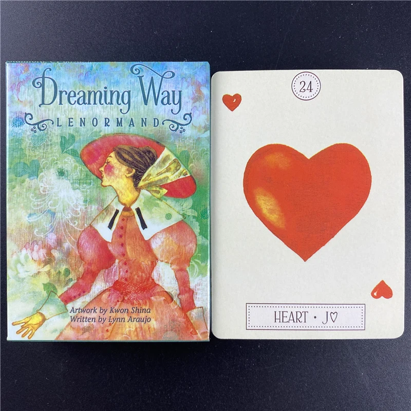 Мечтательный путь Lenormand колода с изображением оракла настольная карточная игра