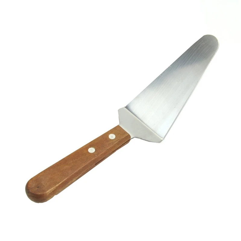 Деревянные ручные ножи из нержавеющей стали для торта|Инструменты приготовления