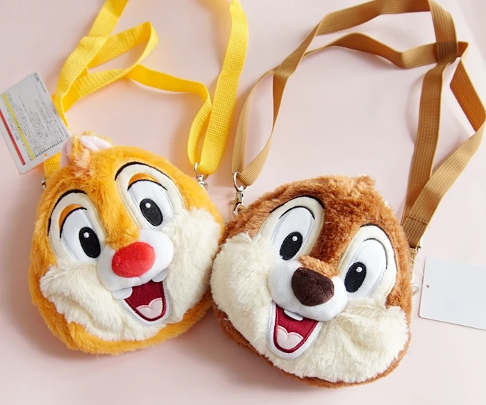Новая плюшевая сумка Chipmunk с милым чипом Н Дейл белка Детская сумочка игрушка