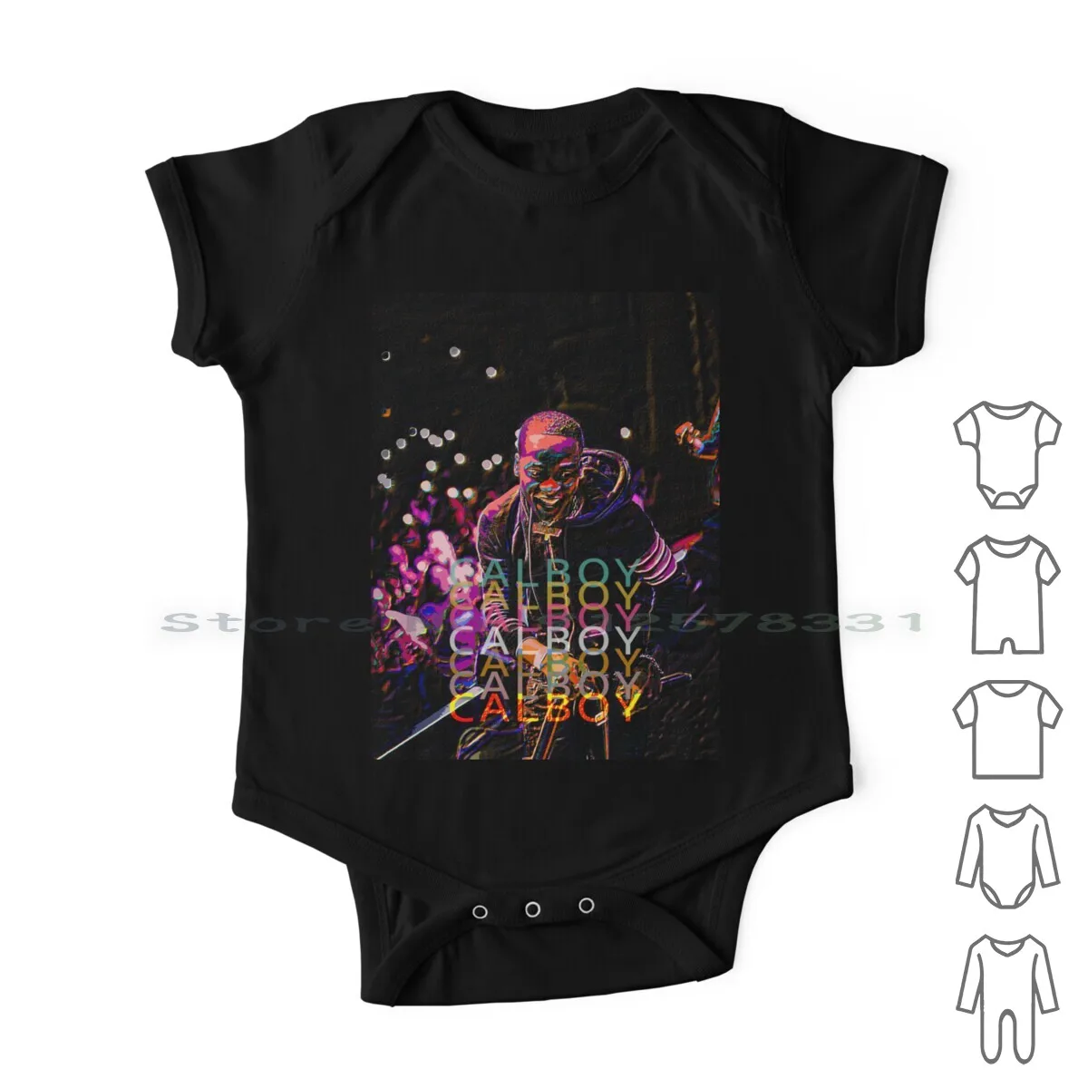 

Cal To Boy Newborn Baby Clothes Rompers Cotton Jumpsuits Calboy Callboy Rapper Hiphop Musical Popular Infant Long Sleeve