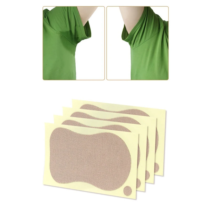 

12 Pcs/Set Sweat Pad Underarm Adhesive Sweat Pad Armpit Antiperspirant Deodorant Sweat-Absorbent Stickers