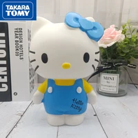 takara tomy fashion cartoon hello kitty drop resistant piggy bank simple plastic childrens cute large capacity piggy bank