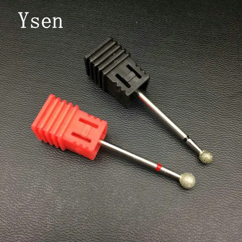 1 шт. Алмазная фреза для Ногтей Шариковая электрическая пилка ногтей фрезы