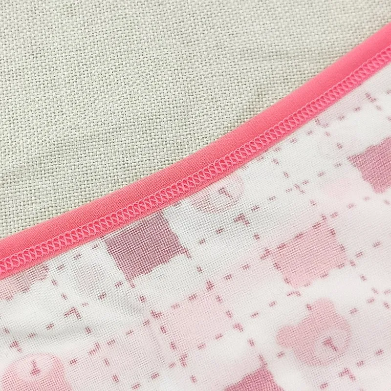 3 шт. Набор трусиков для девочек с милыми принтами в полоску Удобное и дышащее