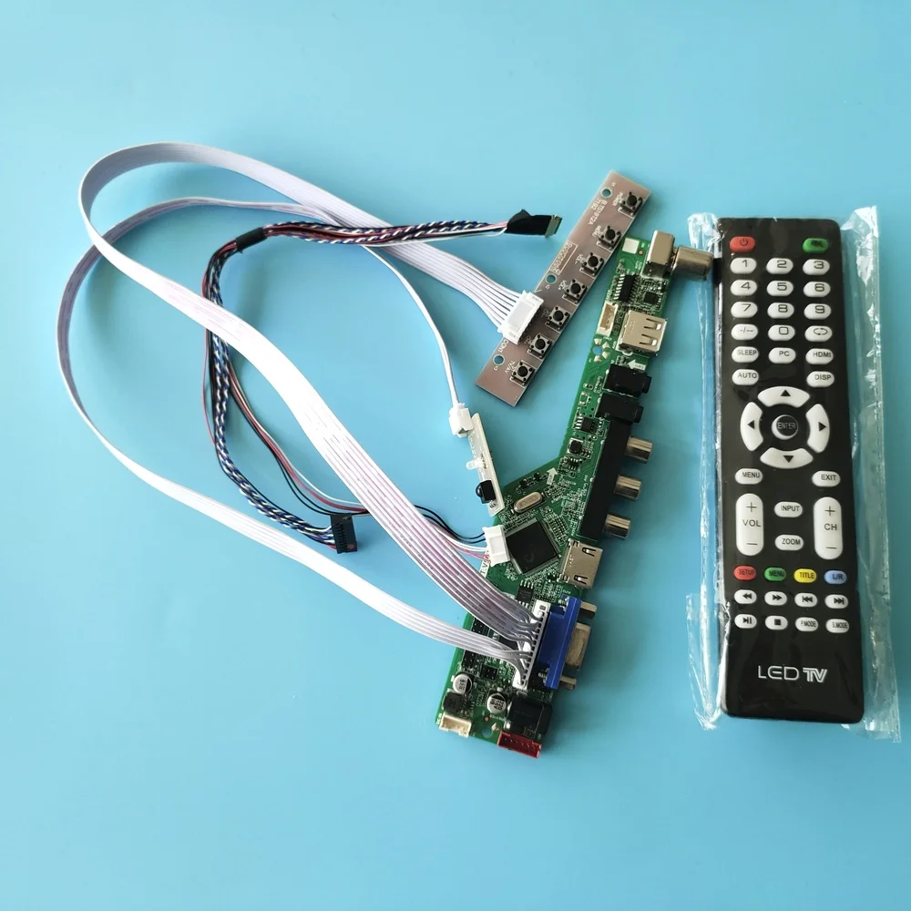 

Комплект для A089SW01 V0/A089SW01 V1 плата контроллера 1024x600 Панель ТВ AV удаленного Экран аудио ЖК-дисплей светодиодный VGA USB HDMI совместимых с 8,9"