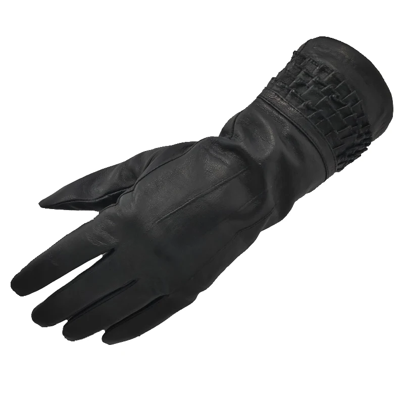 Перчатки женские из овечьей кожи Осень-зима | Аксессуары для одежды