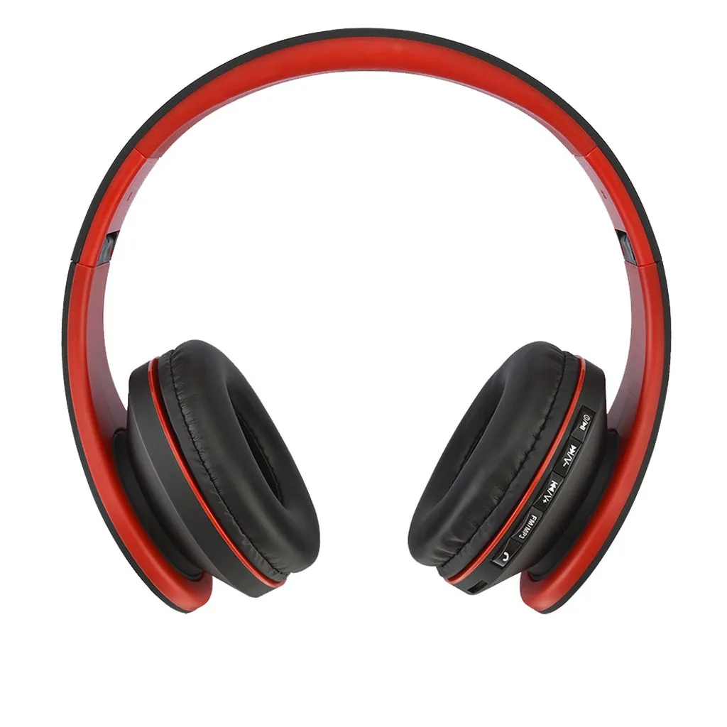 Mosunx портативные беспроводные Bluetooth сильные басы Складные Наушники Стерео шумоподавление наушники Встроенный микрофон