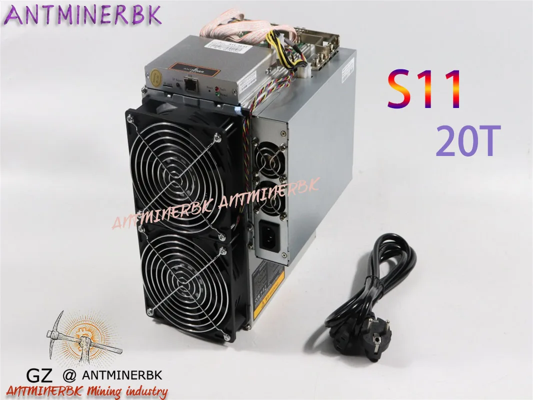 

old 80-90new 19T Bitcoin miner antminer S11 ASIC MINER bitman psu sha256 mining Better Than antminer z9 Mini BTC M3 S9 S7