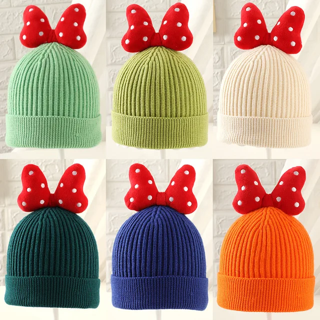 Новое поступление 2020 зимние детские шапки шерстяные теплые вязаные шапки-бини с