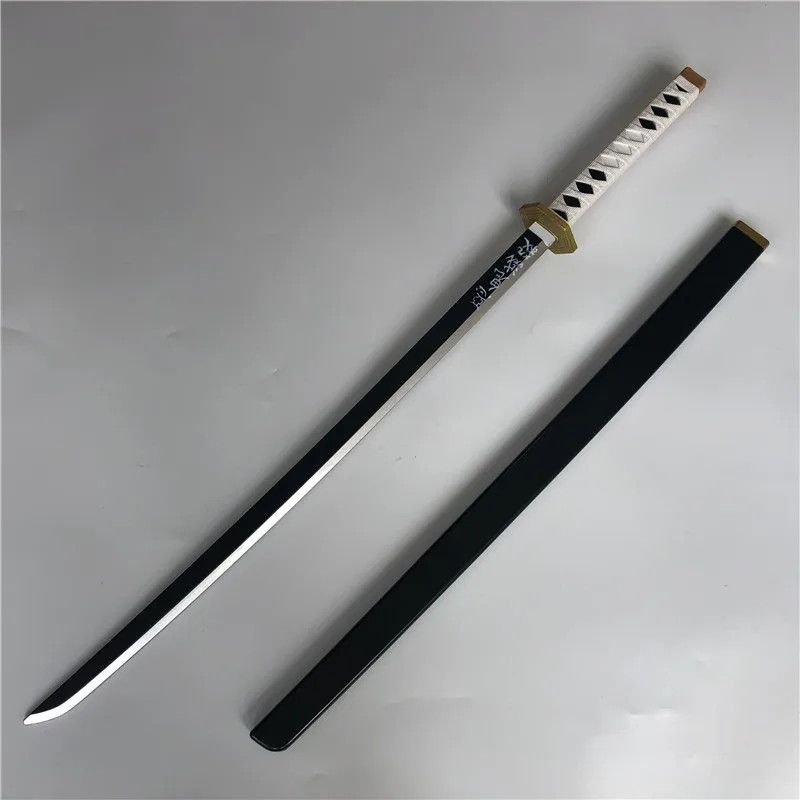 104 см Kimetsu без Yaiba из ПУ меч оружие демон убийца Косплэй Sabito катана ниндзя Ножи Espada