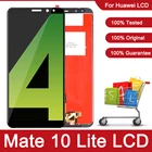 Дисплей Amoled 5,9 дюйма для Huawei Mate 10 Lite RNE L01 L02 L03 L21, ЖК-дисплей, сенсорный экран для Huawei Nova 2i, запасные части