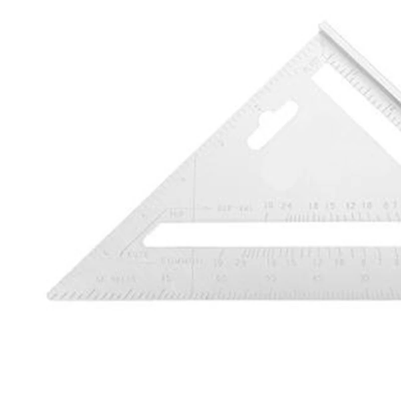 200 мм Тройная угловая линейка транспортир алюминий 90 градусов угол скорость