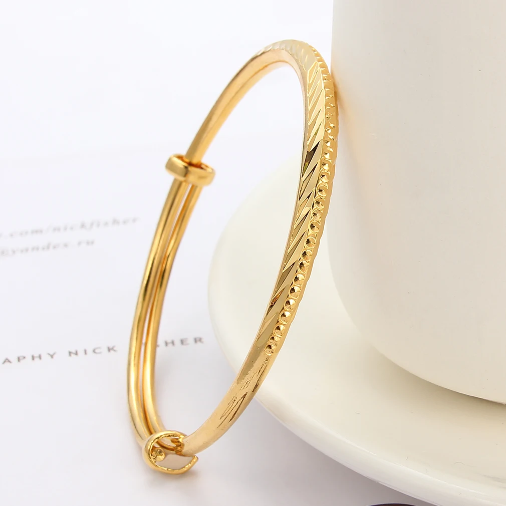 1 шт. регулируемые золотые невыцветающие браслеты с животными для женщин