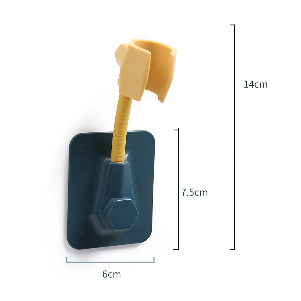 

2Pcs Adjustable Adhesive Bathroom Shower Head Base Holder Stand Rotating Bracket