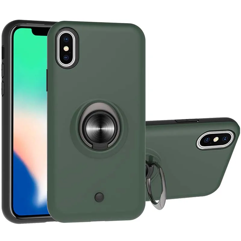 

Decompression Gyro Anti-drop Hard Case For LG K50 K40 K30 2019 Ring Bracket Shockproof Back Cover For LG V50S G8X Magnetic Cases