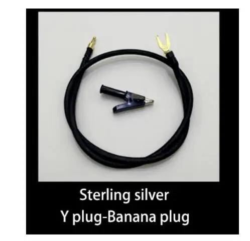 Y plug-banana plug Lusya Box one HiFi аудио GND усилитель декодер динамик аудио заземление коробка тюнинговая коробка очиститель мощности электронный черное отверстие - Цвет: Y plug-banana plug