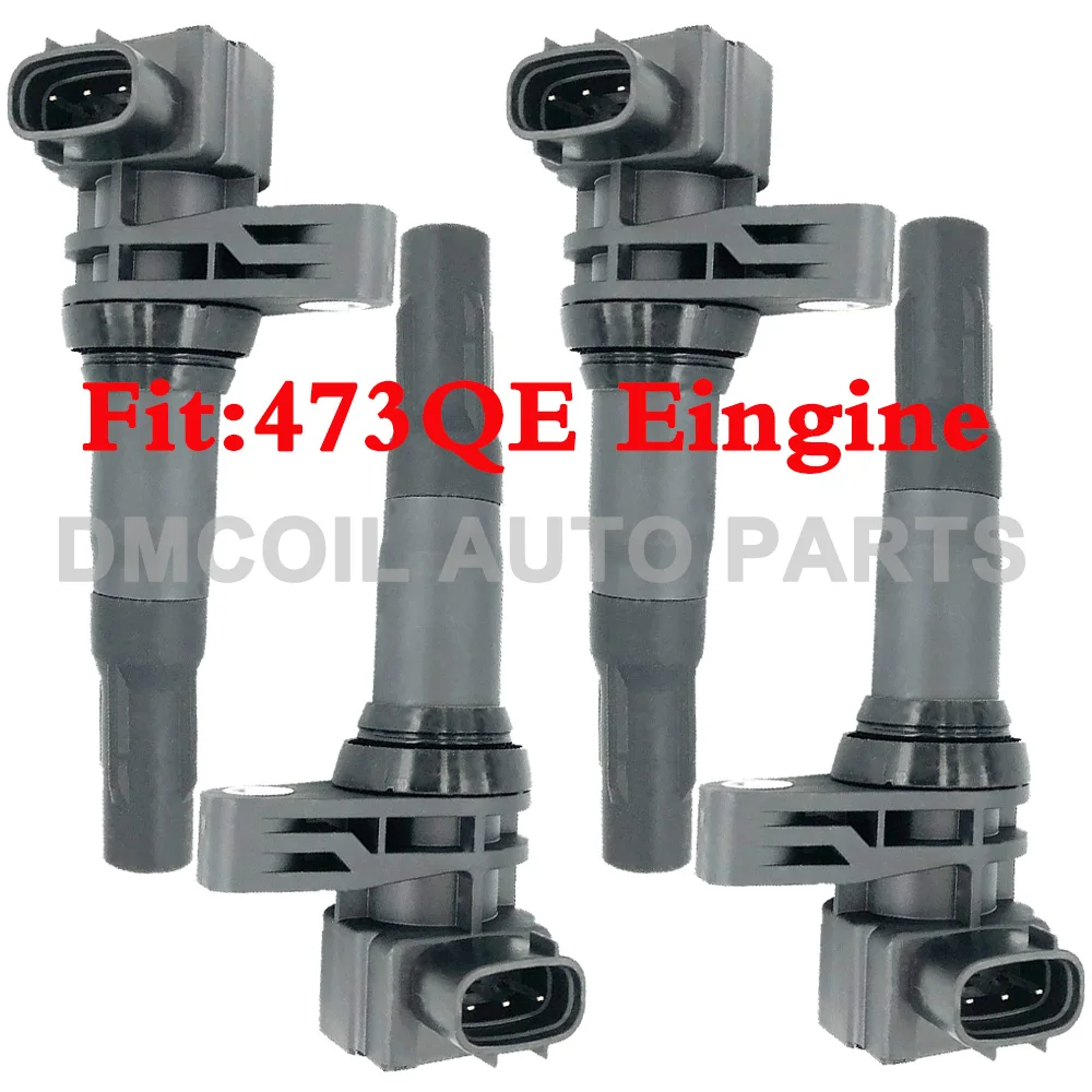 Катушка зажигания для двигателя BYD F3 G3 L3F3R G3R 473QE 1.3L 1.5L 2.0L (2008 ) FK0444 12305 3705100 4 шт.|coil|coil