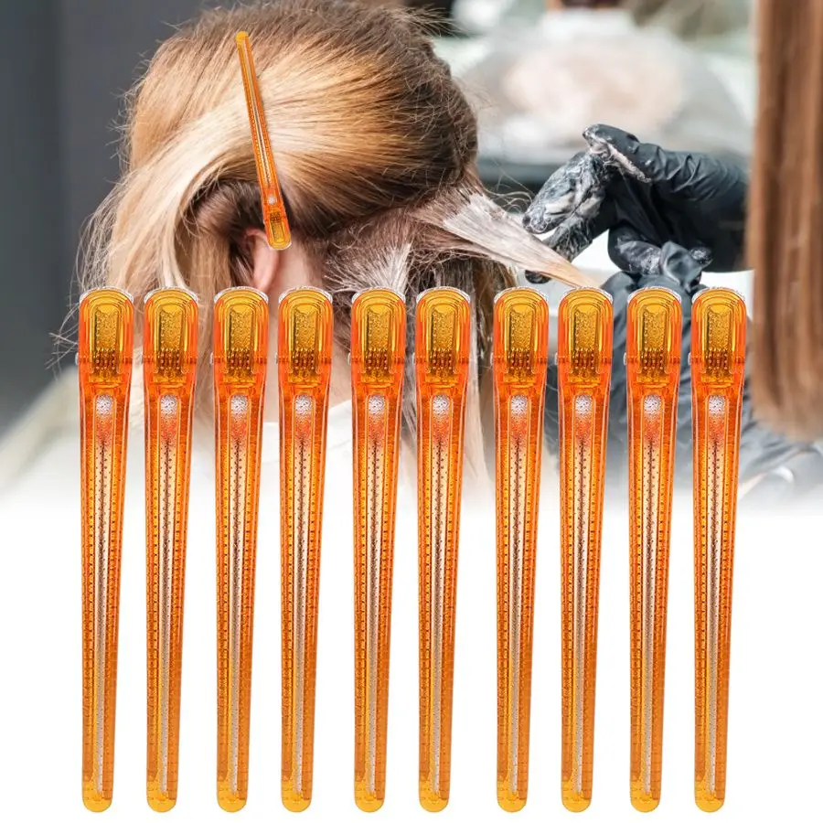 

10pcs Duck Bill Clips Sectioning Hair Styling Clips Hairdressing Styling Tools for Hair Salon