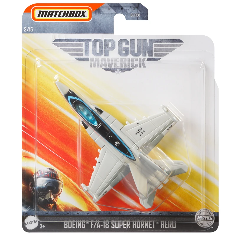 

2020 Matchbox Plane BOEING F/A-18 SUPER HORNET HERO Top Gun Maverick Metal Collection Alloy Simulation Model Planes