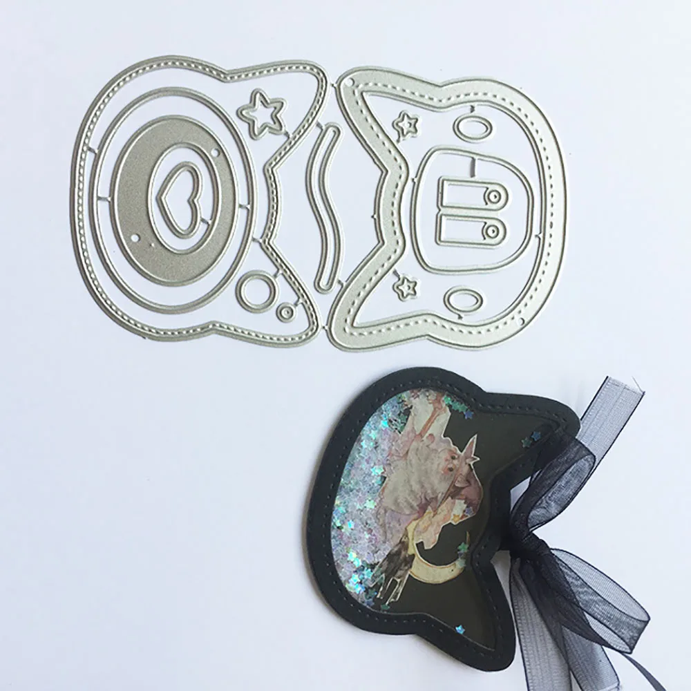 

3D Cat Rocker card Metal Cutting Dies Stencils For Scrapbooking photo/ablum card Making 2019 new Die Set Embossing Card crafts