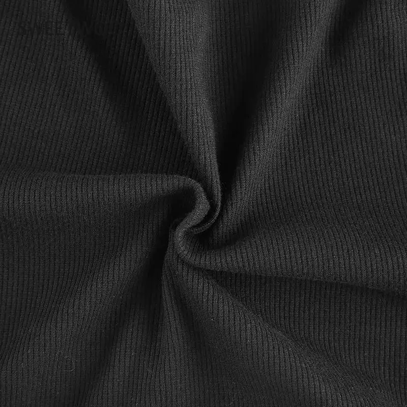 

Two Pieces Fitness Cropped T-shirt Casual Long Sleeve Cotton Tshirt Women Buckle Up Skinny Crop Top T Shirt Autumn