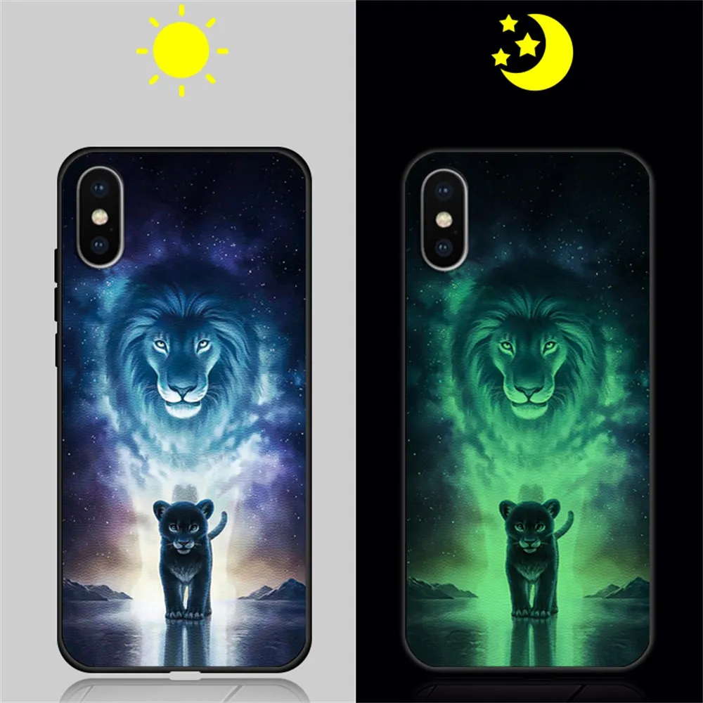Светящийся чехол для Meizu M6 Note 8 9 силиконовый мягкий кожаный Capa телефона роскошный