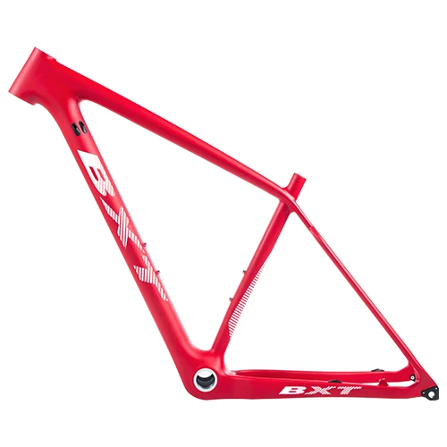 full red 29er T800 полная рама карбоновая для горного велосипеда 148*12 мм MTB BOOST углеродная рама для велосипеда части BSA - Цвет: full red