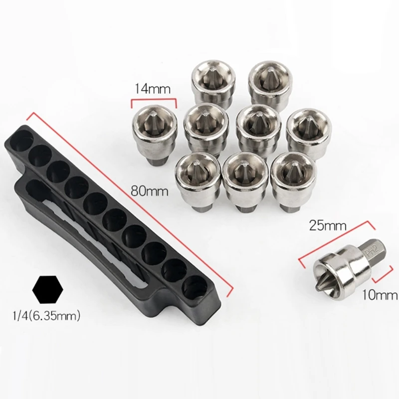 

Durable High Quality Gypsum Board Special Head Cross Positioning Pneumatic Bit Electric Head Socket Screw Locator High Quality