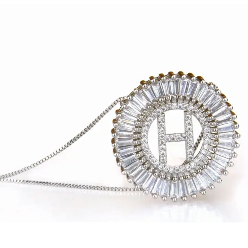 Ожерелье влюбленных 26 ожерелье с буквами алфавита серебряная подвеска