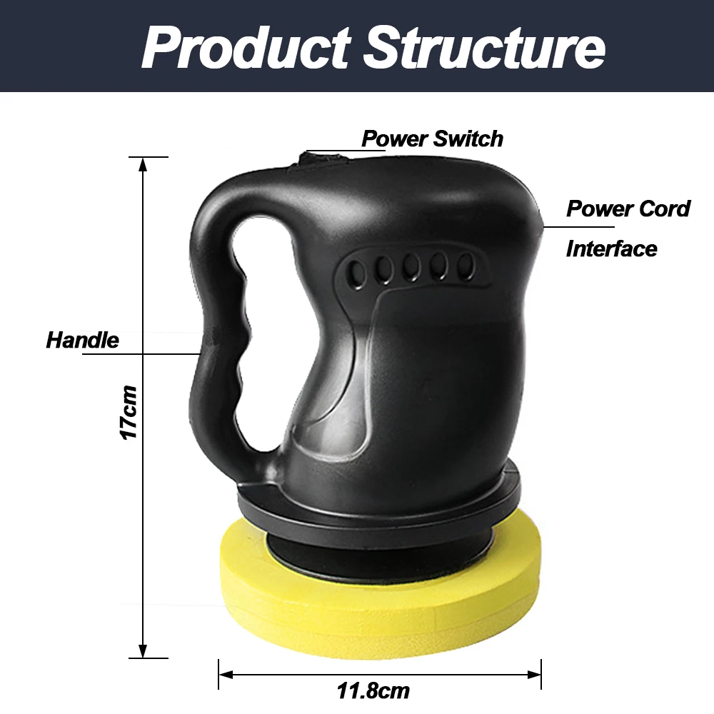 12 В полировальная машина 36 Вт Автомобильный Электрический инструмент для