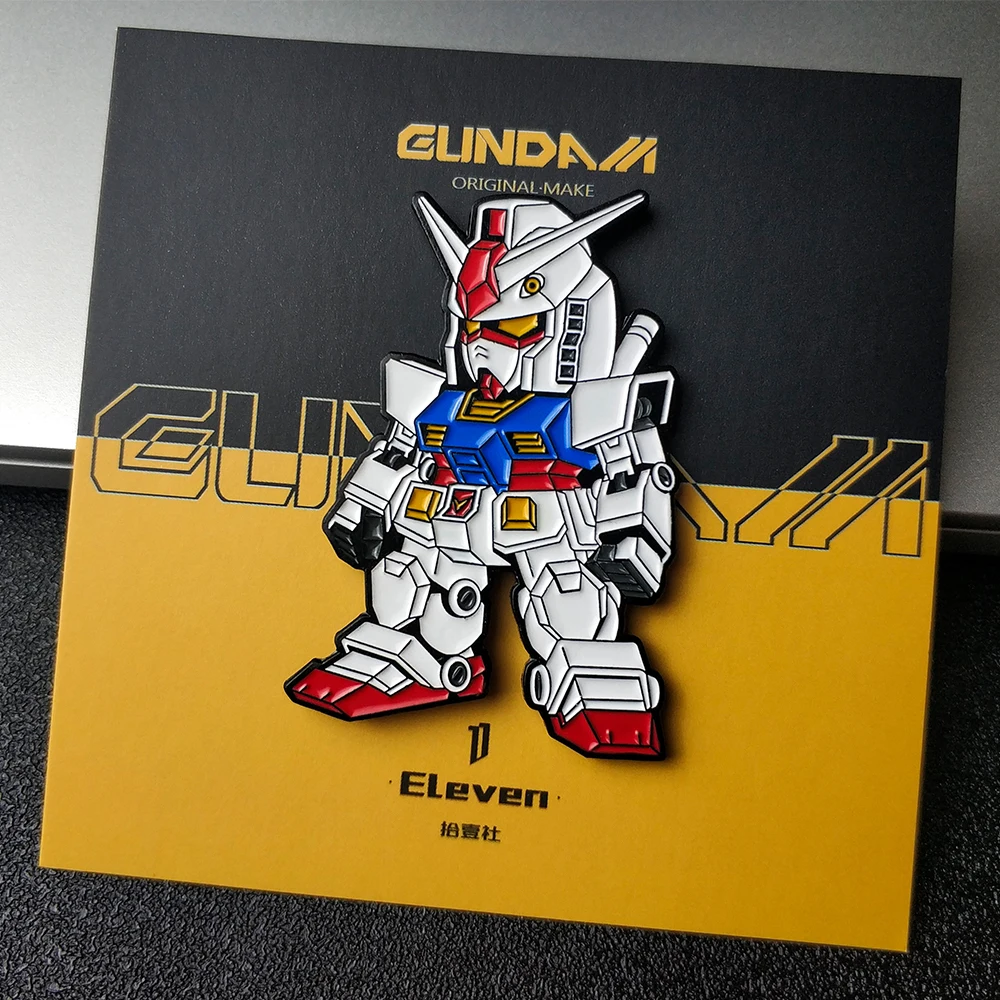 

GUNDAM Badge Brooch Trend Birthday Gift Animation Peripheral Collection Accessories