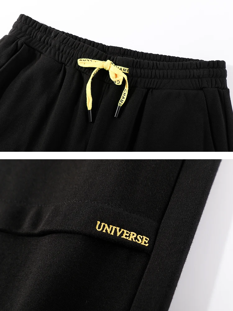 Pioneer Camp simple Man‘s Sweatpants Joggers Comfortable Black Sports Trousers Casual Cotton Men Pants AZZ901286 |