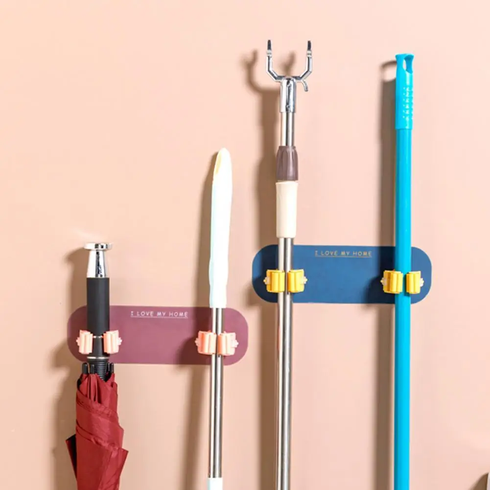 

Mop Hook Punch-free Moisture-proof ABS Mops Brooms Wall Hook for Kitchen RackBrush Broom Hanger Strong Hooks Multi-Purpose Hook