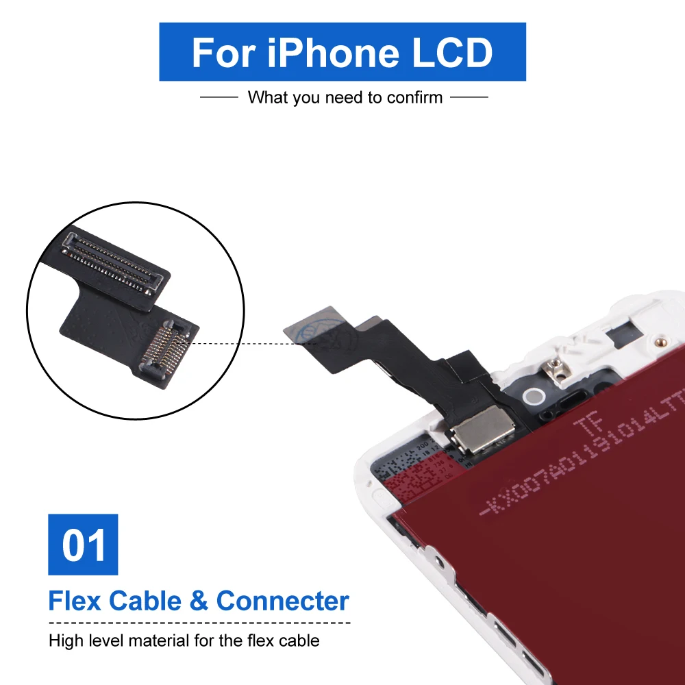 ЖК дисплей для iPhone 5 5s сенсорный экран сменный дигитайзер в сборе 6c без мертвых