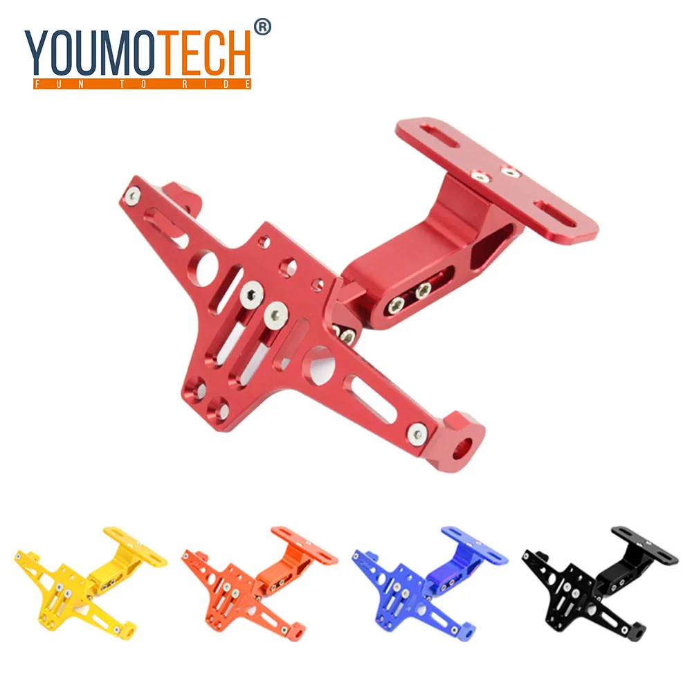 Мотоцикл Регулируемый угол алюминиевый номерной знак рамка для Moto BREVA 750 V7 Racer Classic