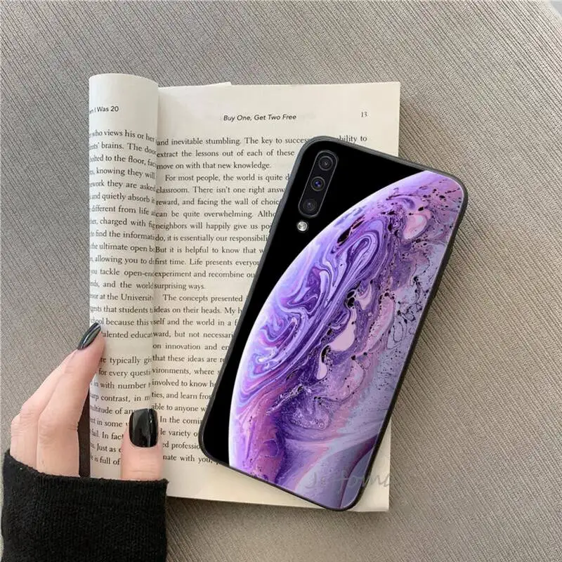 

Galaxy planet bright galaxy Phone Case For Samsung galaxy S note 7 8 9 10 20 fe edge A 6 10 20 30 50 51 70 lite plus Soft