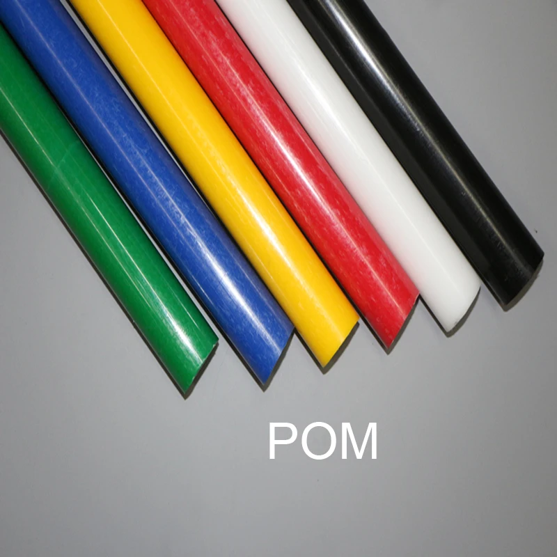 

1m(will Cut To 2pcs) Colorful POM Nylon Rods Red Blue Yellow Green Sticks Polyoxymethylene Rod Stick